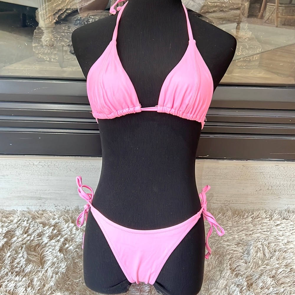 Pink bikini